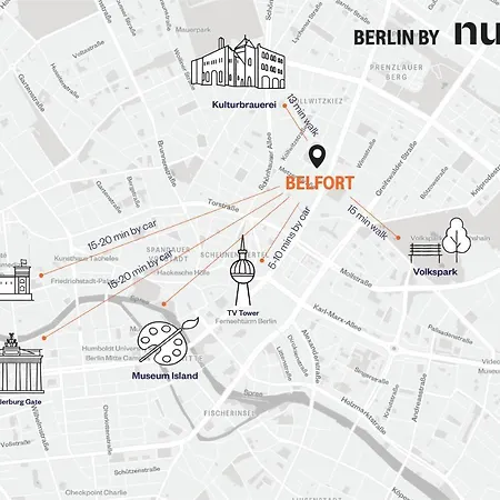 Aparthotel Numa Belfort Berlin